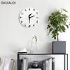1pcs Clock Ballet Dancer Ballerina Acrobatics Table 30x30cm As a Gift Wall Clock Modern Design Children's Room Decoration