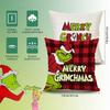 Christmas Pillow Covers 18x18 inch Set of 4 Red Buffalo Plaid