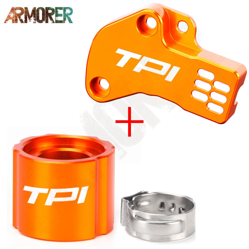 Fuel Line Tank Connector Sensor Guard Cover Protector For KTM 150 250 300 XCW XC W EXC EXC 300 250 TPI Six Days