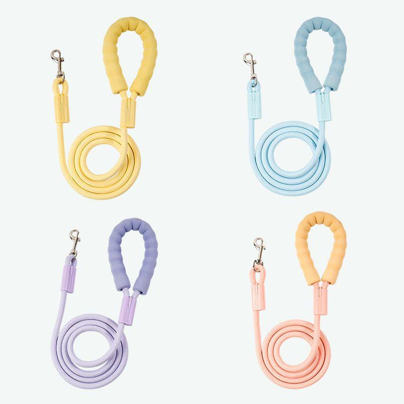 

Dopamine Cross-Border Dog Rope Pet Supplies Traction Rope Color Nylon round Rope Outdoor Dog Walking Rope Dog Diameter 8MM. Length 2.0 M Sky Blue