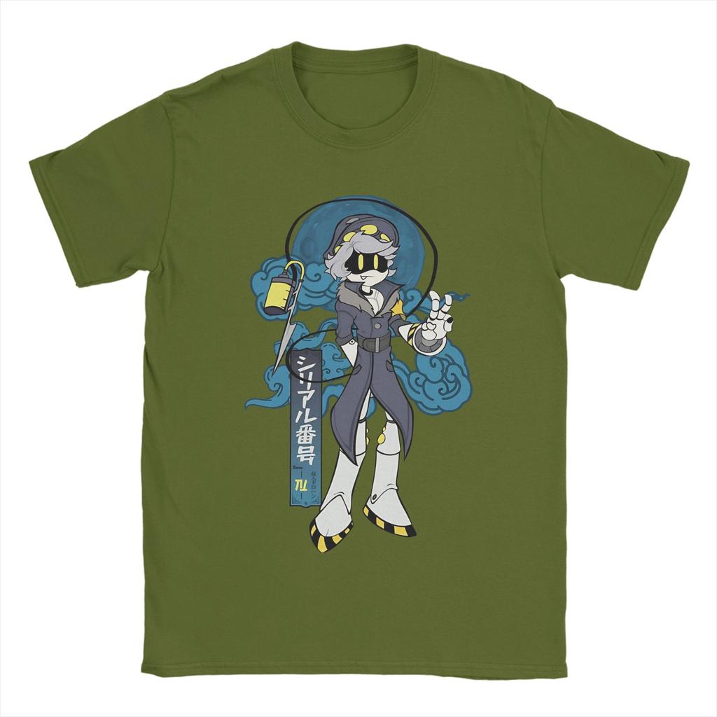 Serielle Bezeichnung N Murder Drones Herren T-Shirts Mode T-Shirts Kurzarm Rundhals T-Shirts Baumwolle Grafikdruck Tops