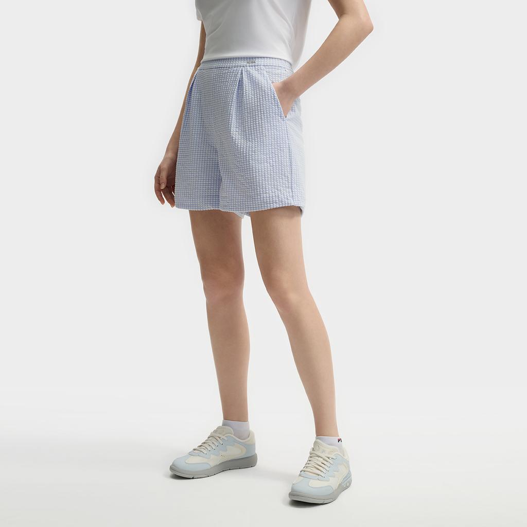 New FILA Lifestyle Casual Shorts Women's Ice Heart Blue F11W523604F-LB