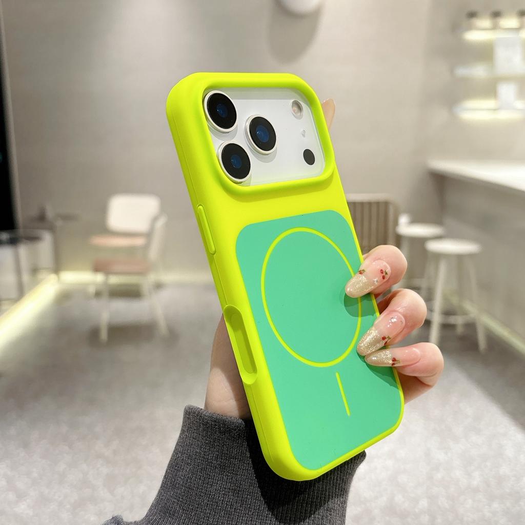 Luxury Hit Color Liquid Silicone Soft Phone Case For iPhone 17 Air 16 15 14 13 Pro Max Plus For MagSafe Charge Magnetic Cover