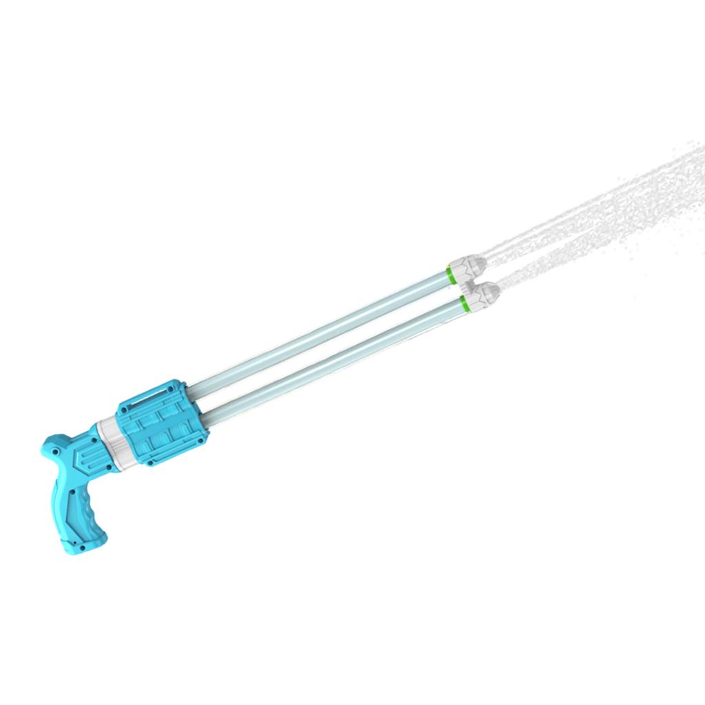 42cm Extendable Water Blaster Multi-Nozzle Water Gun Outdoor Beach Pool Toy for Kids Summer Water Play