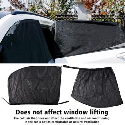 Anti-mosquito Car Side Window Screens Automobile Window Shade Curtain Mesh Net Auto Front Rear Window Protection Sunshade
