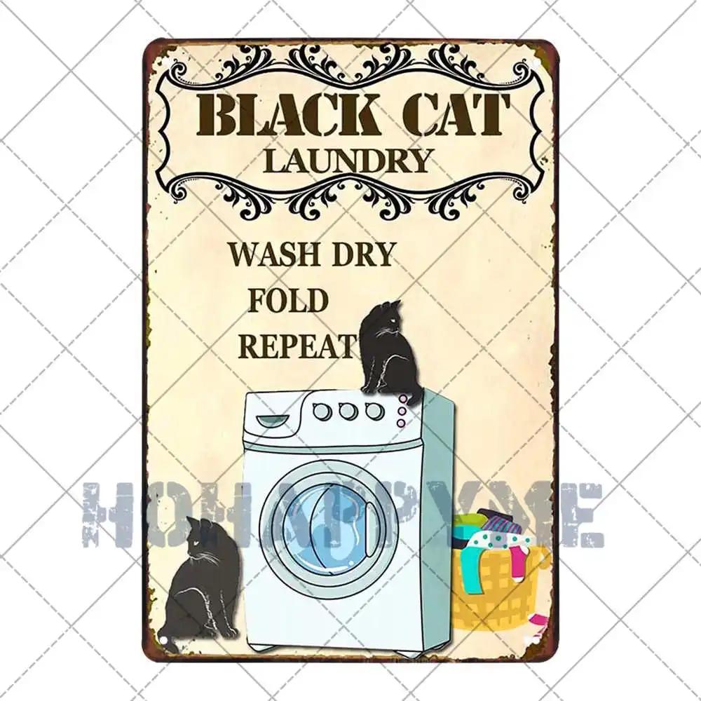Segni Targa Retro per Lavanderia Segno Pittura su Latta Vasca Idromassaggio Bagno Metallo Poster Adesivi Murali Vintage Decorazione Casa Piatti 20x30cm