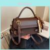 Crossbody Bag For Women Pu Leather Small Square Handbag With Magnetic Closure For Daily Use