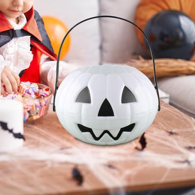 Halloween Candy Bucket, Decoration, with Handle, Kids Basket