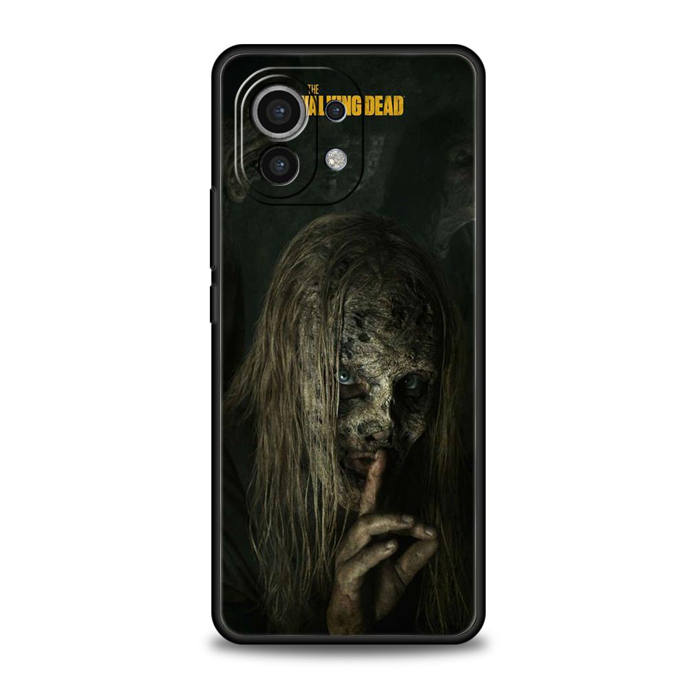 

The Walking Dead Phone Case for Xiaomi Poco F4 F3 X3 X4 X5 GT NFC M3 M4 11 Ultra 12 12T 13 Note 10 Pro Lite 5G Silicone Cover Xiaomi Mi 11 Ultra