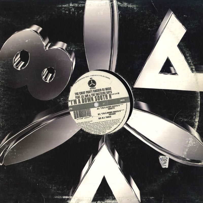 

12-дюймовая пластинка CHIEF PARTY ROCKER DJ MARS - I m A Down South Ni**** AV95 AV8 Неизвестный Рэп и Хип-Хоп/R&B Б/У