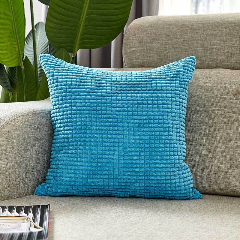 Pillow Cover Corn Velvet Sofa Ins Nordic Cushion Cover Pillow Cover Corduroy Bedroom Sofa Cushion Cushion