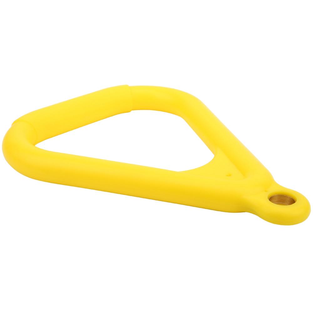 Plastic Yellow Kids Children Flying Gym Rings Pull Up Ring for Sports Game Outdoor Indoor Fitness