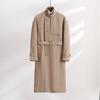 New High-End Design Trench Coat, Super Long Contour Hunting Suit, Korean Version, Suit Collar Jacket, Trench Coat, Same For Men And Women