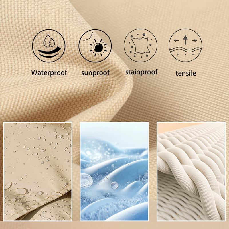 3x3x3m Waterproof Sun Shelter Triangle Sunshade Waterproof Protection Outdoor Garden Patio Pool Shade Sail Awning Shade Cloth