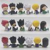 HUNTER X HUNTER Action Figure Gon Freecss Killua Zoldyck Kurapika Hisoka Illumi Zoldyck Q Version Figure Miniature Ornaments Playthings