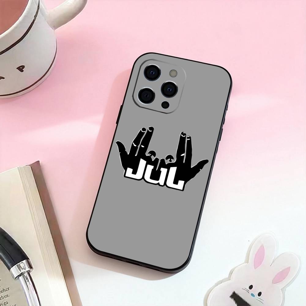 Rapper JUL Julien Mari Phone Case For iPhone 17,16,15,14,13,12,11 Plus,Pro,Max,XS Silicone Soft Cover