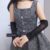Summer Thin White Long Style Gloves Lace 2025 New Arrival Oversleeves Sun-Proof All-Matching Ballet Style Concealer Oversleeves Lolita