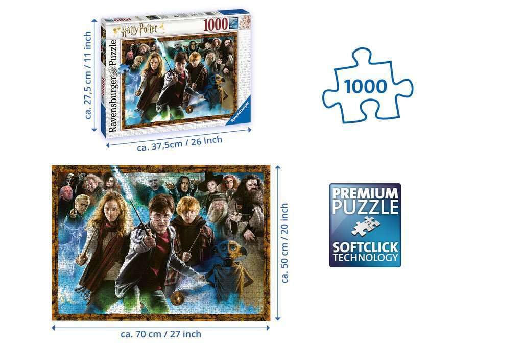 Ravensburger Harry Potter,1000pc Jigsaw Puzzle