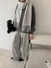 Women's Wool Blend Tassel Scarf - Versatile Korean Style Fashion for Autumn/Winter