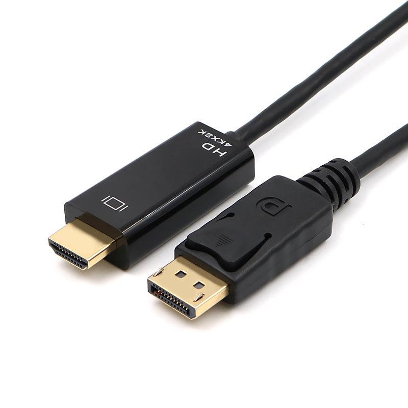 4K DP To HDMI High Definition Adapter Cable for Video Monitor Connection