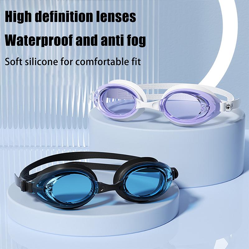 Swimming Goggles Adult Professional Pool Goggles Waterproof Swim Glasses Anti Fog Uv Protection Swim Goggles For Men Women Youth