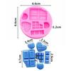 DIY Cartoon Ice Cream Candy Candy Cakes Silicone Mold Handmade Chocolate Crafty Cakes Dessert Decoration Baking Gadgets Mold