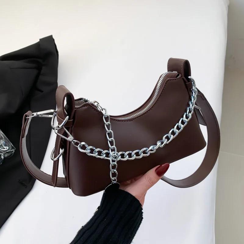 Spicy Beauty High Shoulder Bag for Women Unique Chain Single Bag Luxury High Quality New Fashion