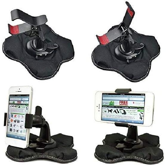 Claw-X" NonSlip Universal Smartphone Beanbag Friction Dashboard Mount