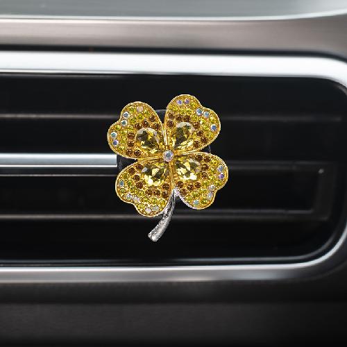 Rhinestone Cherry Car Air Conditioner Air Outlet Aromatherapy Decoration Cute and Exquisite Fruit Shape Car Fragrance Clip