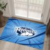 Leeds Rhinos Design Crystal Velvet Carpet Cozy Non?Slip Printed Rug For Bedroom Living Room Entrance