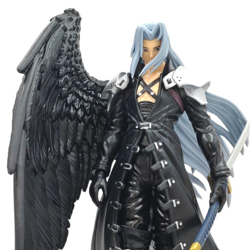 1 Adet Final Fantasy 7 oyunu, Sephiroth, Claude, figür model masaüstü yan aksesuar süsü
