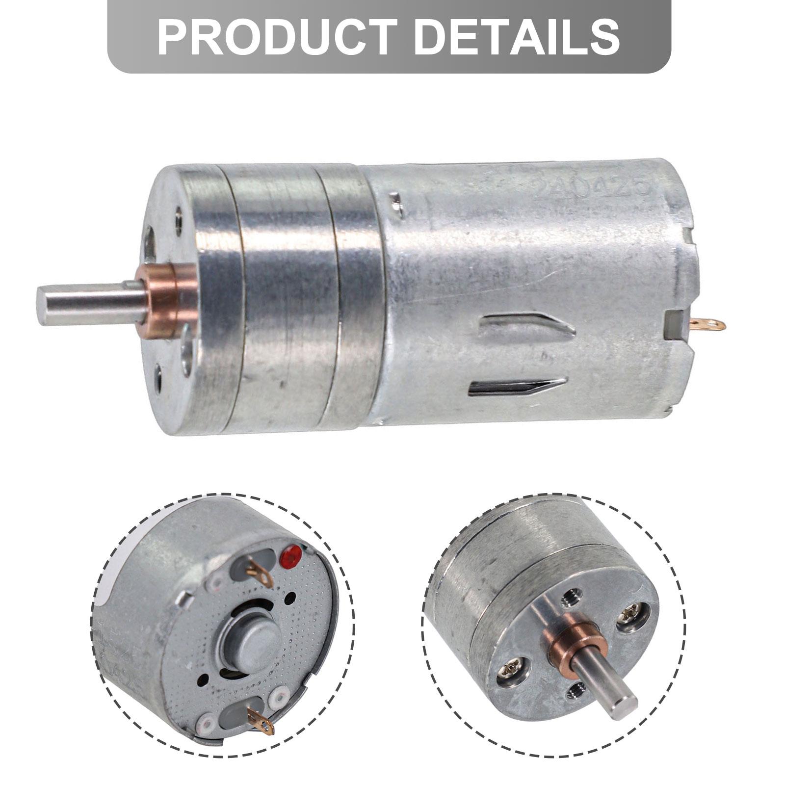 

Мотор-редуктор постійного струму JGA V напряму обертання Електричний високий крутний момент 1360 RPM