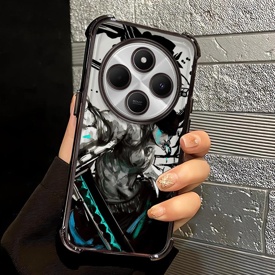Anime Ones Pieces Clear Cover Case for Xiaomi Redmi A3 A5 14C K80 5G 13C K80 Pro A3X