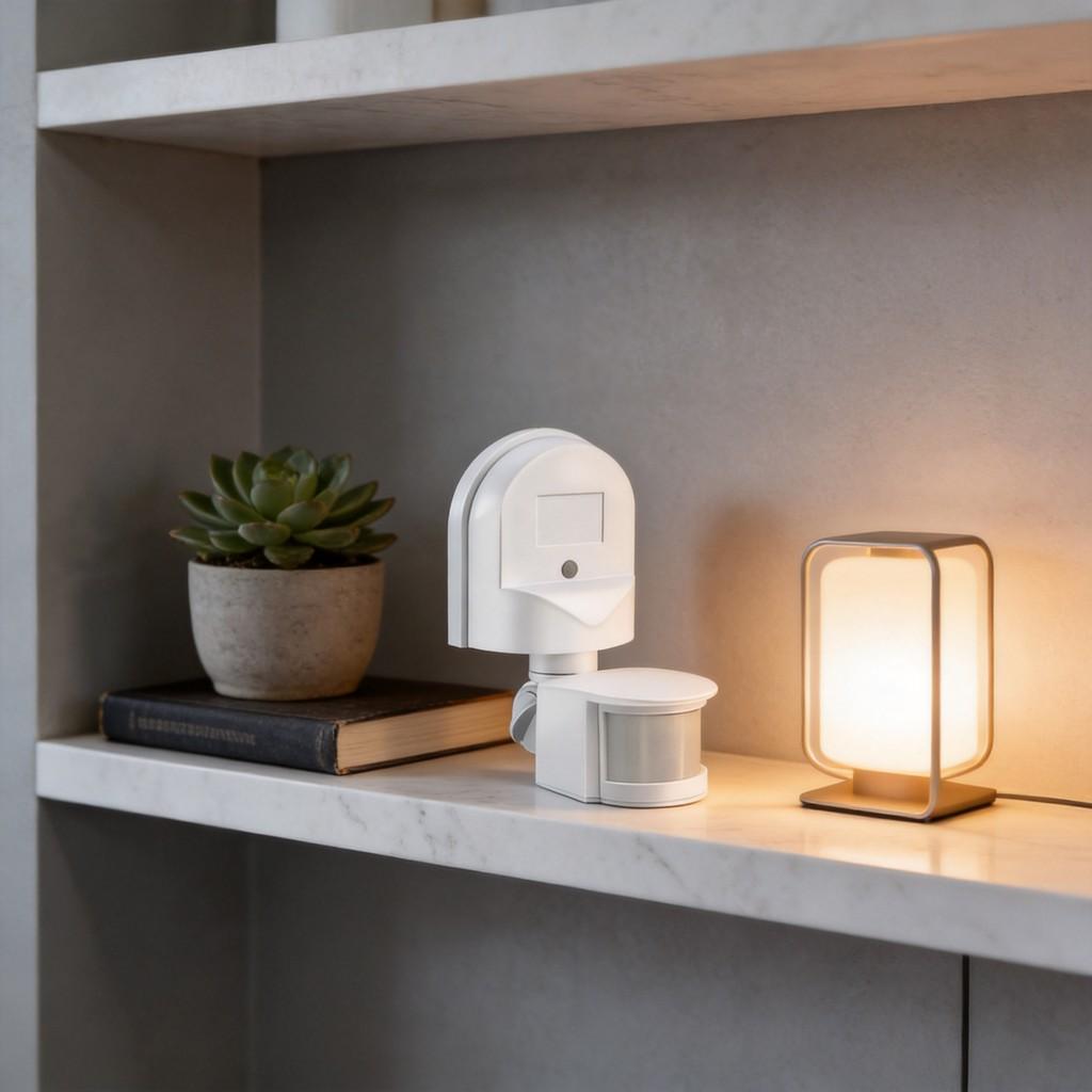 Motion Detection Sensor Wall Light With Base For Parking Garages And Hallways