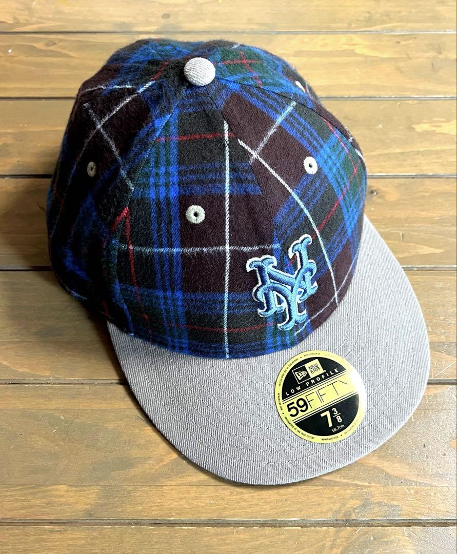 

[USED] New Era 59FIFTY Checkered Cap, Size 7 3/8