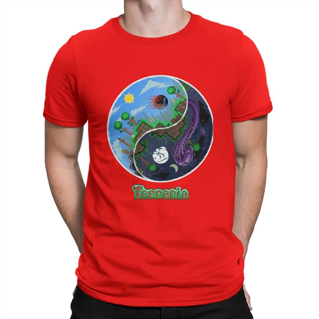 Tag und Nacht Spezial T-Shirt Terrarias Lässiges T-Shirt Neueste Sachen für Männer Frauen