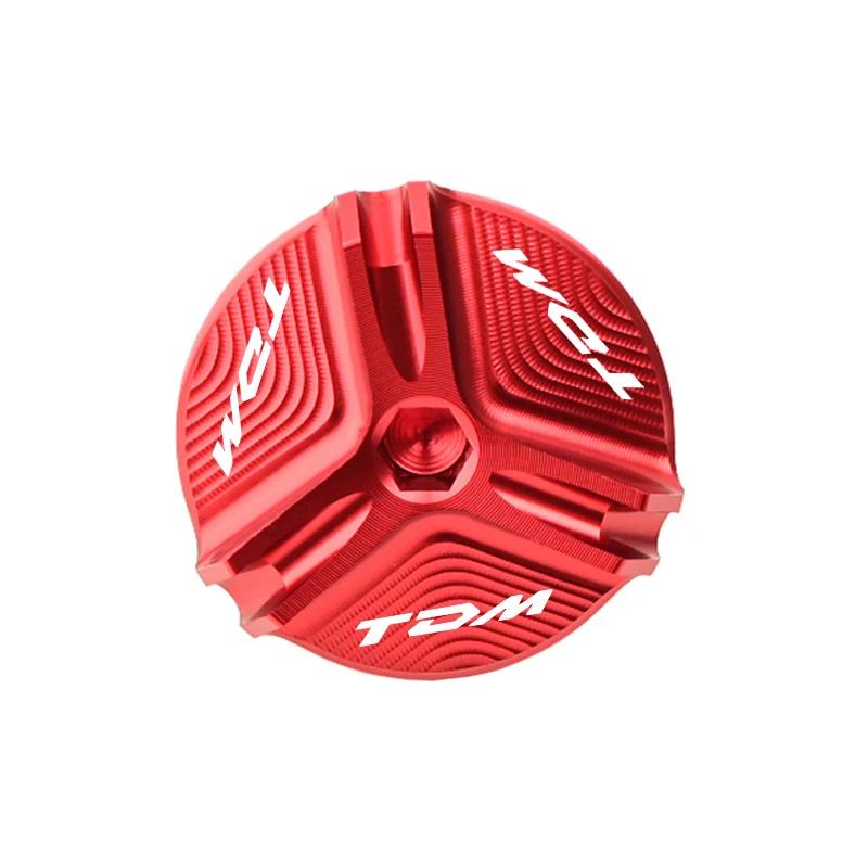 Motorcycle Accessories Engine Oil Filler Cap Oil Plug Cover For Yamaha TDM TDM850 TDM900 TDM 850 900 2013-2015 2014 2012 2011