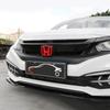 AAADK1 ABS Auto Steering Wheel Trunk Emblem Front Grille Logo For Honda Civic 2019 2018 2017 2016 Car Styling Decoration Accessories