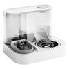 A Automatic Cat Dog Feeder with Integrated Food & Water Bowl