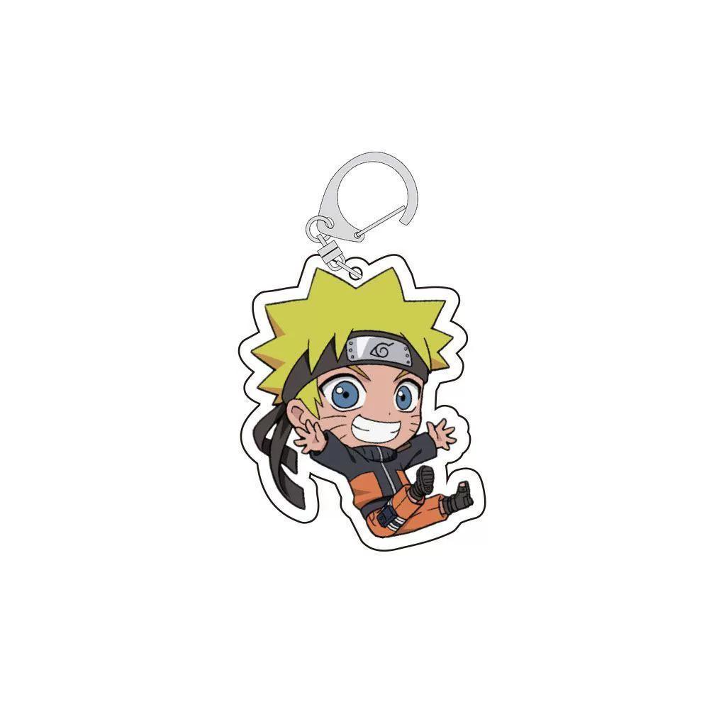 Anime Naruto Acryl Schlüsselanhänger Mithelfer Uzumaki Naruto Cartoon Schlüsselanhänger