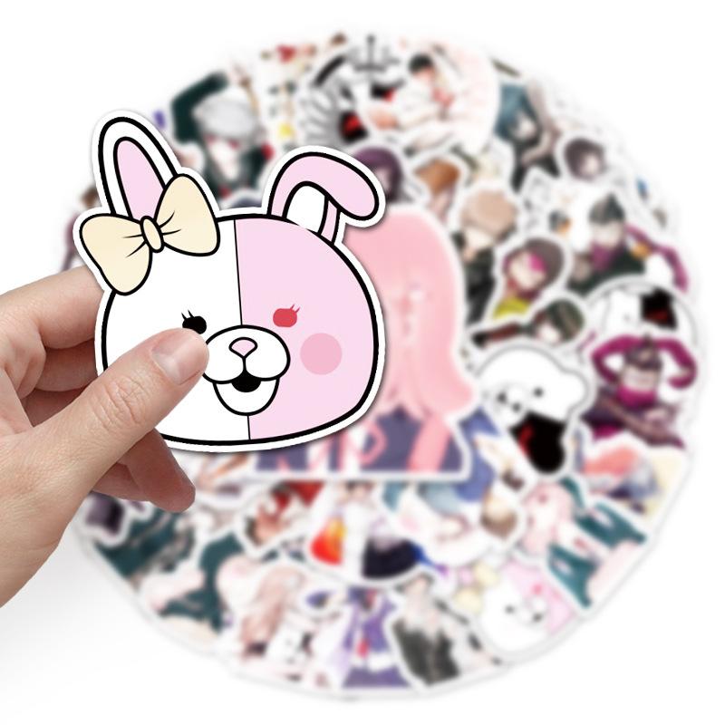 50 Pieces of Graffiti Creative Laptop Car Refrigerator Decoration Stickers