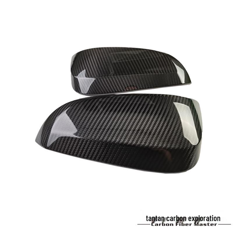 

Real Carbon Fiber Rearview Mirror Shell for Toyota 4Runner & Old Model RAV4 - Dry Carbon Exterior Modification 2-Piece Set