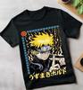 Maglietta Naruto Maglietta Madara Uchiha Striscia Manga Anime Maglietta Manga T-shirt Grafica