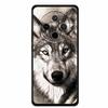 For vivo Y500 Pro 5G Case Flowers Soft Silicone TPU Phone Cases for vivoY500 Pro Shockproof Cool Wolf Animals Protective Cover
