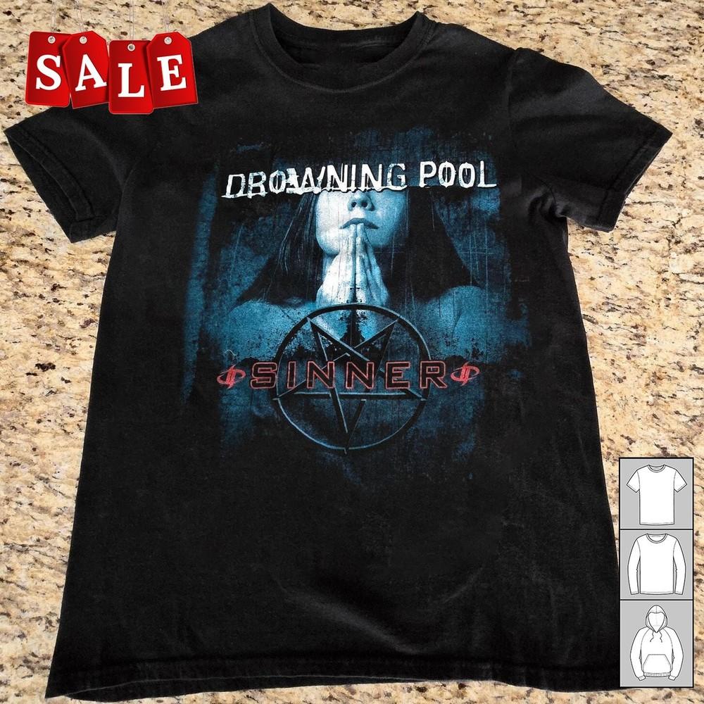 

New DROWNING POOL Gift For Fans Unisex S-5XL Shirt TH572 Unisex T-Shirt Graphic Tee XXXL