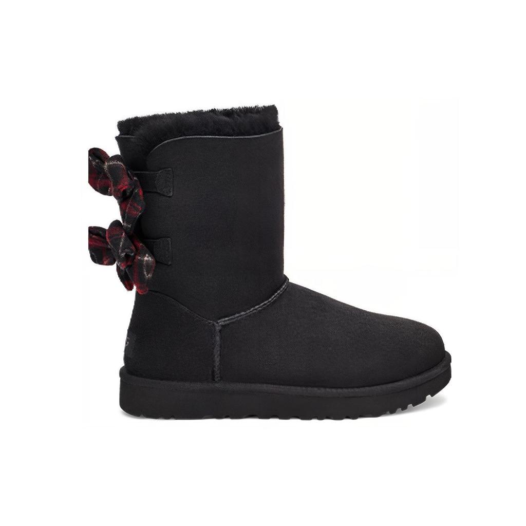 (WMNS) UGG Bailey Bow Novelty High 'Black' Women's 1118935-BLK
