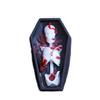 Plant Blend Coffin Candle With Skull Tombstone Detail Long Burning Time Ideal For Halloween Crafts And Gift Giving