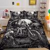 Duvet Cover Set Beauty Skull Printed Full Size Microfiber Bedspreads High Quality Luxury Bedding Cover