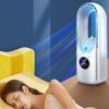 6 Speed Control Electric Fan Timer Function Leafless Desk Fan Portable Desktop Air Cooler