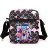 K-Pop Demon Hunters Nadruk Casualowa Torba na Ramię, Wszechstronny Mały Plecak do Szkoły, Lekka Torebka na Zamek Błyskawiczny Crossbody